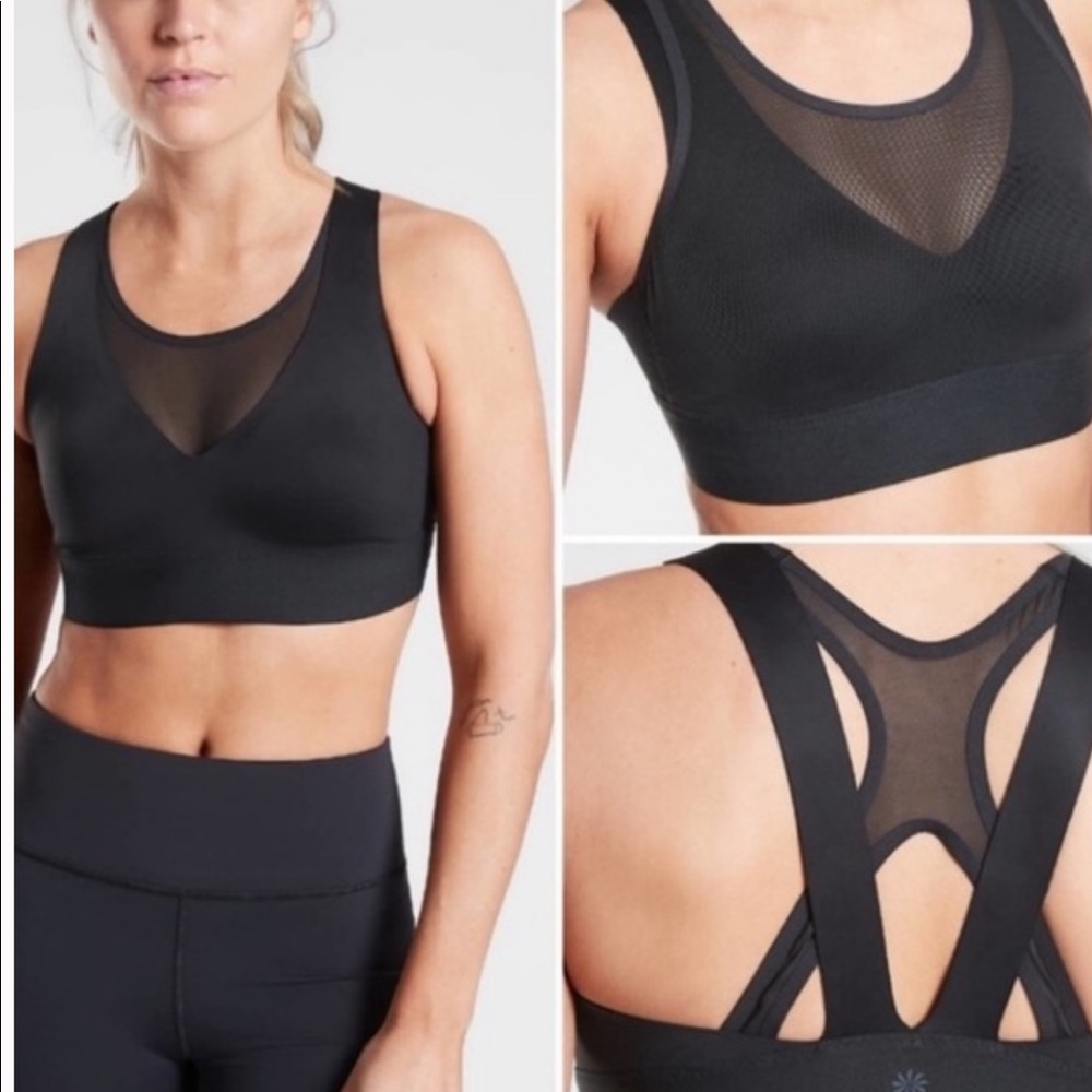 NWT Athleta Eclipse Reversible Mesh Bra